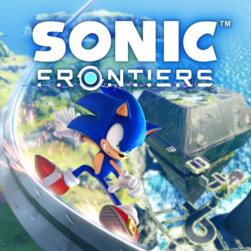 Sonic Frontiers box art for Playstation 4